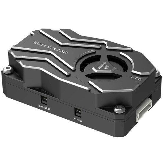 IFlight Whoop 5.8G 2.5W VTX 40CH Raceband Microphone intégré Ventilateur de refroidissement 2-8S 25.5X25.5mm pour RC Longue Portée